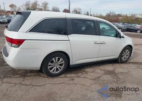 2016 Honda Odyssey Ex-L from USA, damaged, VIN 5FNRL5H61GB076701